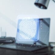 Fingerprint computer background